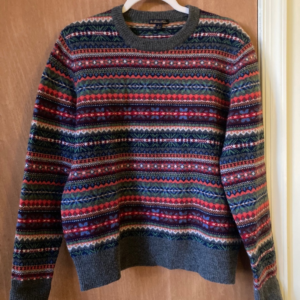Multicolor Fair Isle Sweater by Brooks Brothers